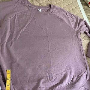 Athleta Sweatshirt Mauve color